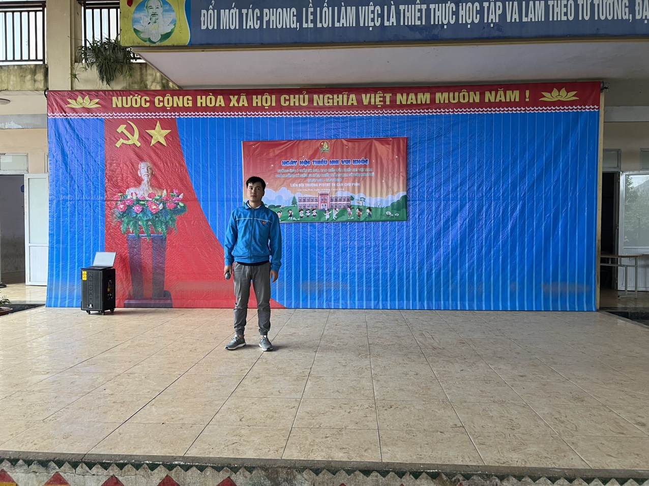 Hoạt động của Liên đội Trường Phổ thông dân tộc bán trú tiểu học Cán Chu Phìn